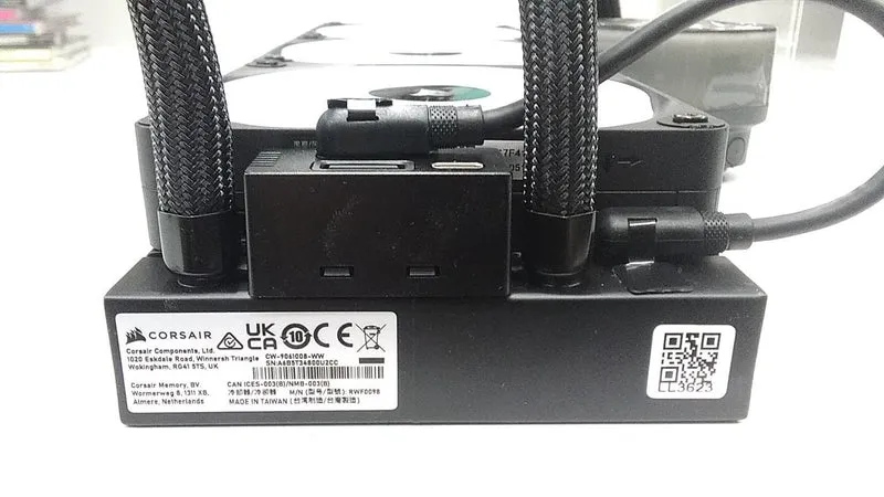 CORSAIR CPU Simple Water Cooler ICUE LINK H150I LCD