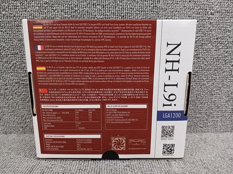 NOCTUA CPU cooler NH-L9i