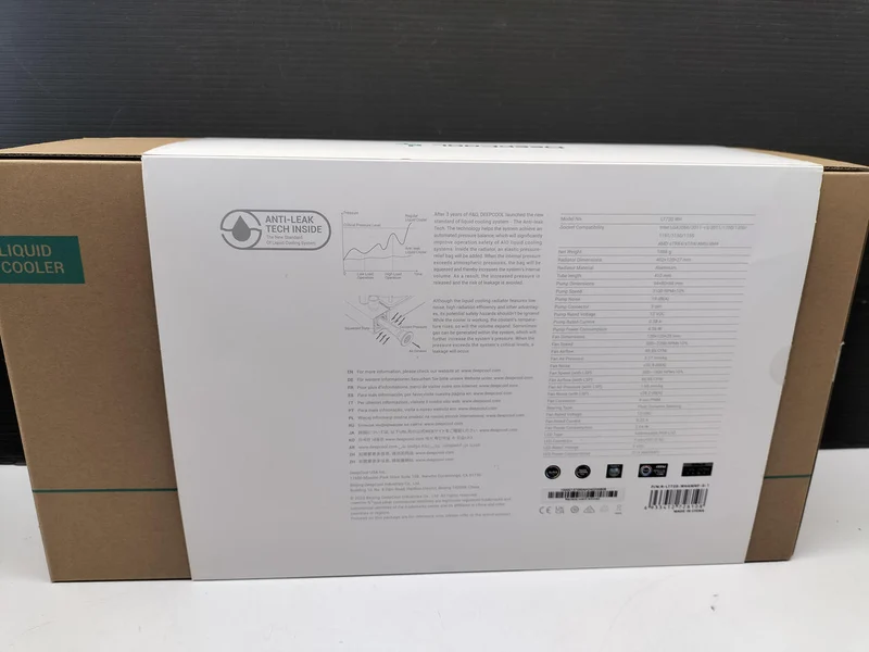 Refroidisseur de processeur DEEPCOOL LT720-WHAMNF
