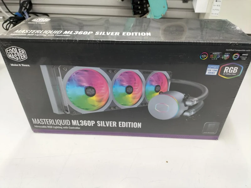 COOLER MASTER Simple Water-Cooled CPU Cooler MASTERLIQUID ML360P SILVER EDI