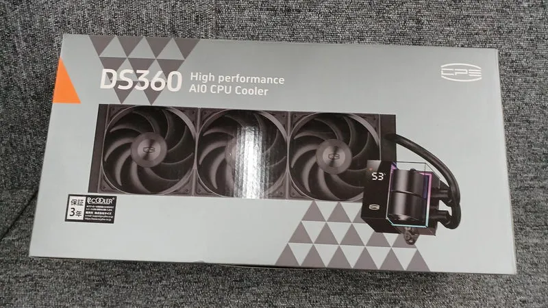 Refroidisseur de processeur à eau PCCOOLER DS360 BK