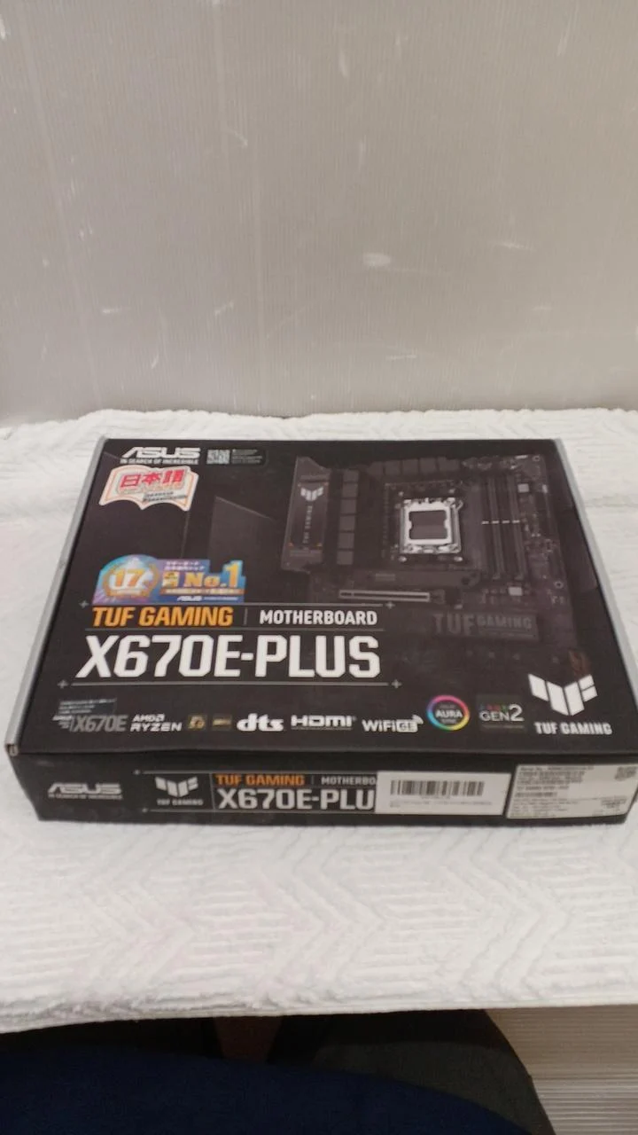 ASUS Motherboard: TUF GAMING X670E-PLUS