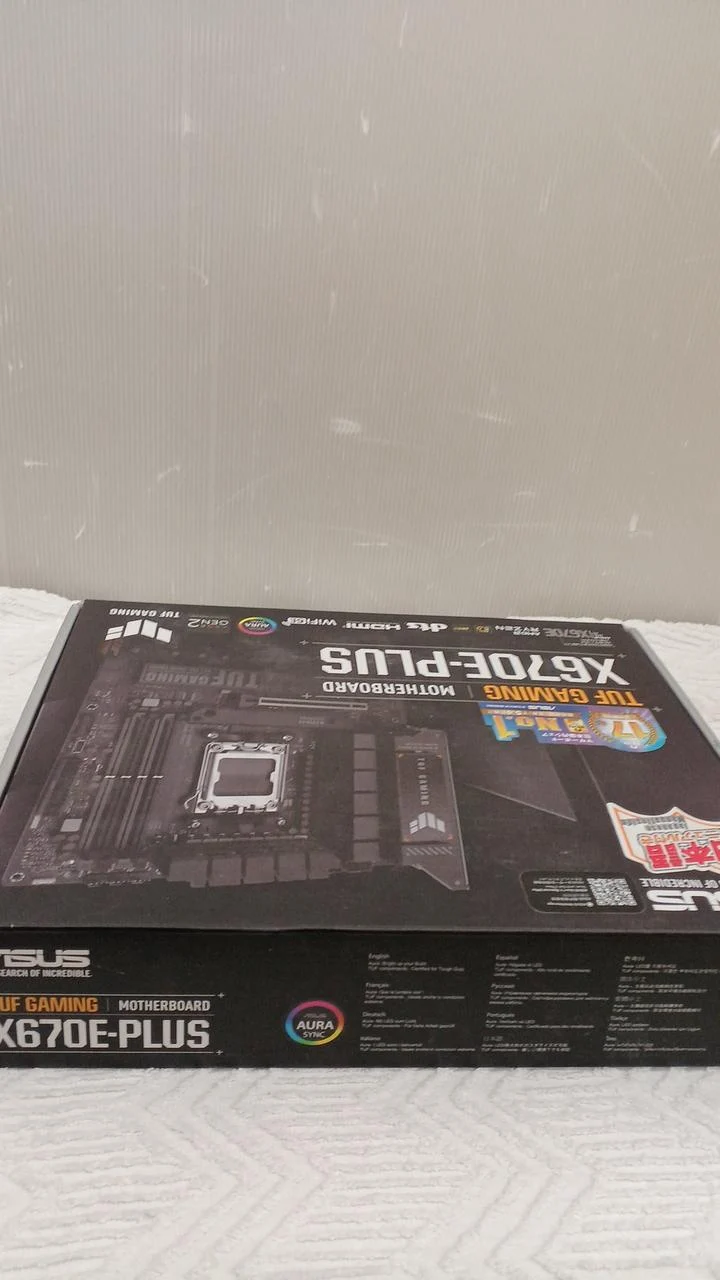 ASUS Motherboard: TUF GAMING X670E-PLUS