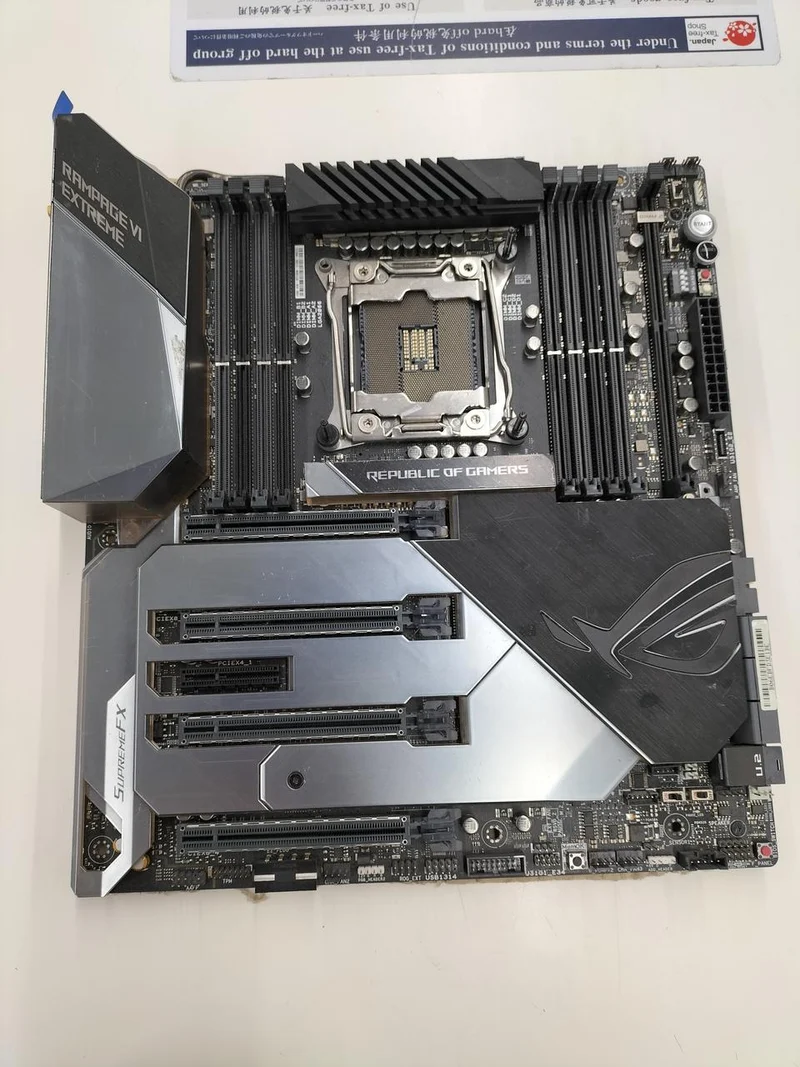 ASUS INTEL-Compatible Motherboard ROG RAMPAGE VI EXTREME