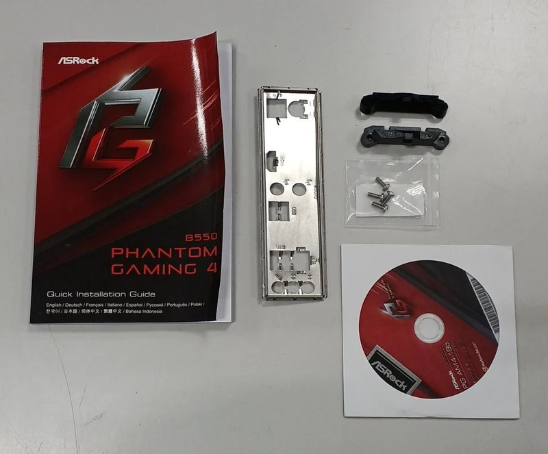 ASROCK Motherboard: B550M PHANTOM GAMING 4