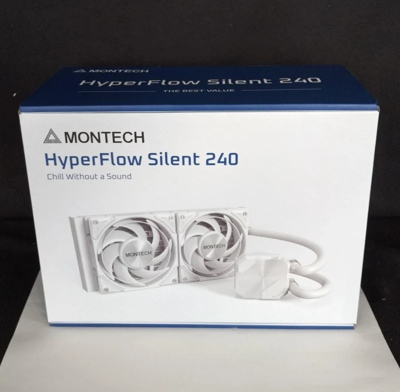 [JUNK] MONTECH CPU Cooler HYPERFLOW SILENT 240 WHITE