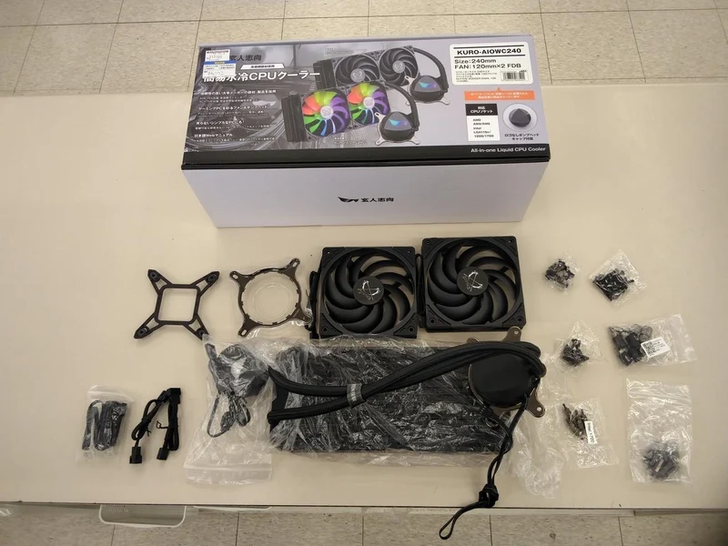 [JUNK] Xianren Zhizhi Water Cooling Parts KURO-AIOWC240