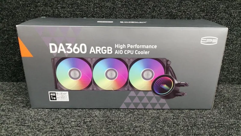 CPS Water Cooling Cooler DA360 ARGB