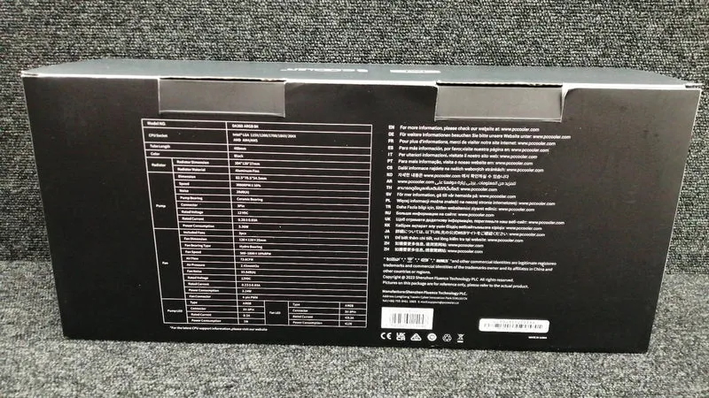 CPS Water Cooling Cooler DA360 ARGB