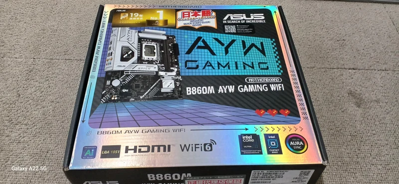 ASUS Motherboard B860M AYW GAMING WIFI