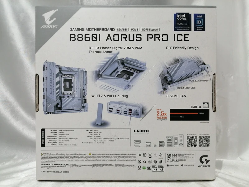 Carte mère GIGABYTE B860I
