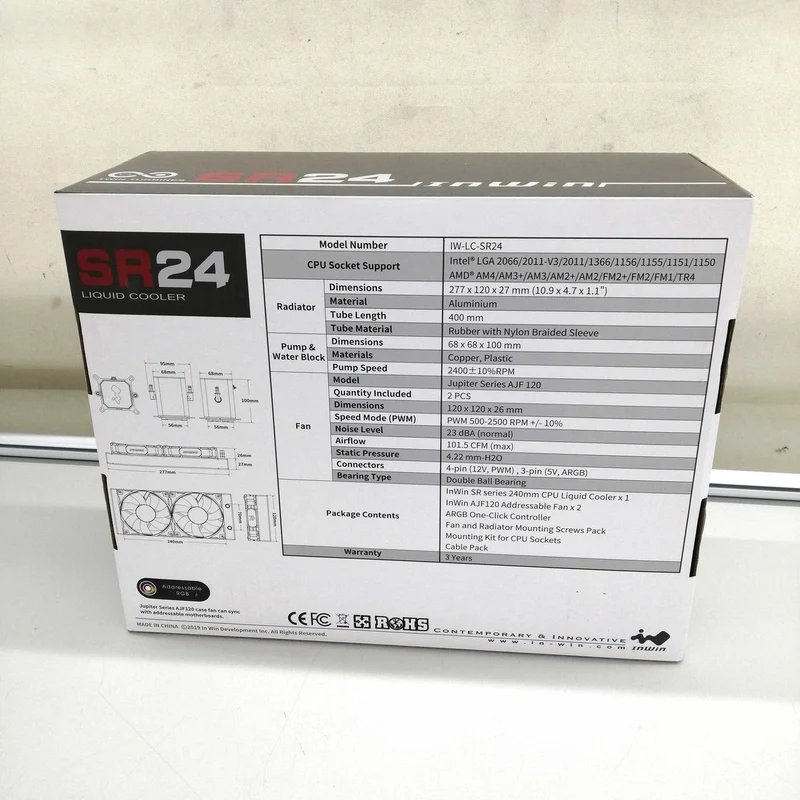 Refroidisseur de processeur INWIN IW-LC-SR24