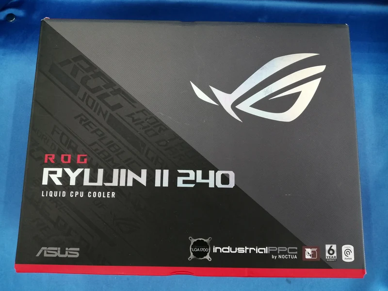 ASUS Water-Cooled CPU Cooler ROG RYUJIN II 240