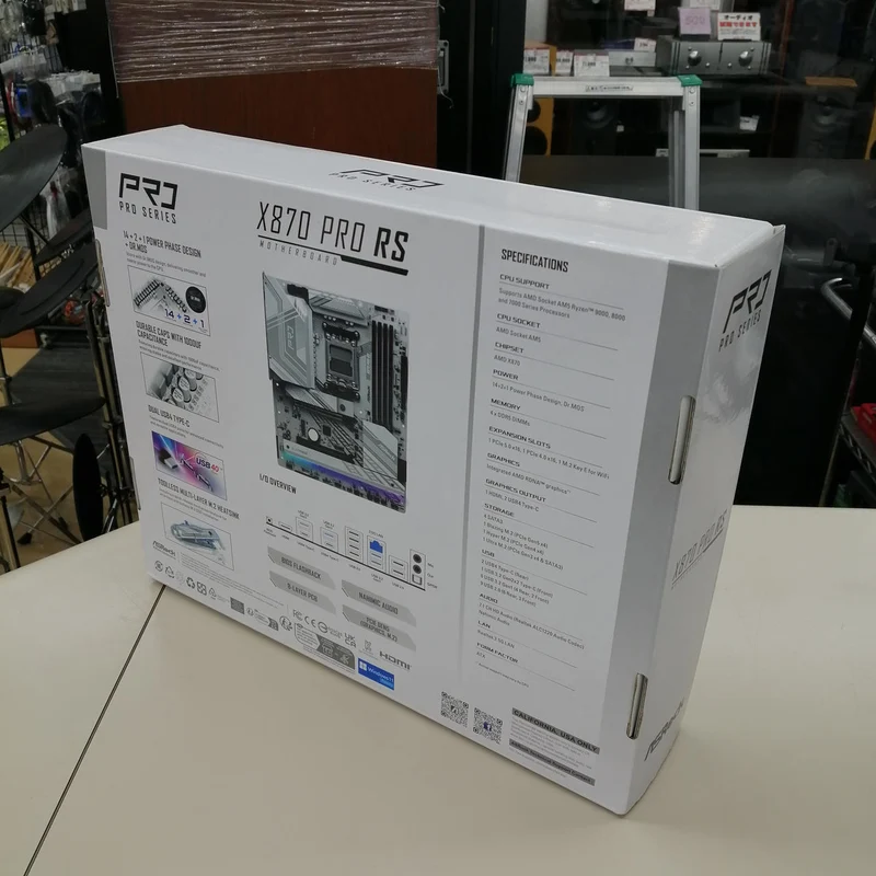 ASROCK Motherboard X870 PRO RS