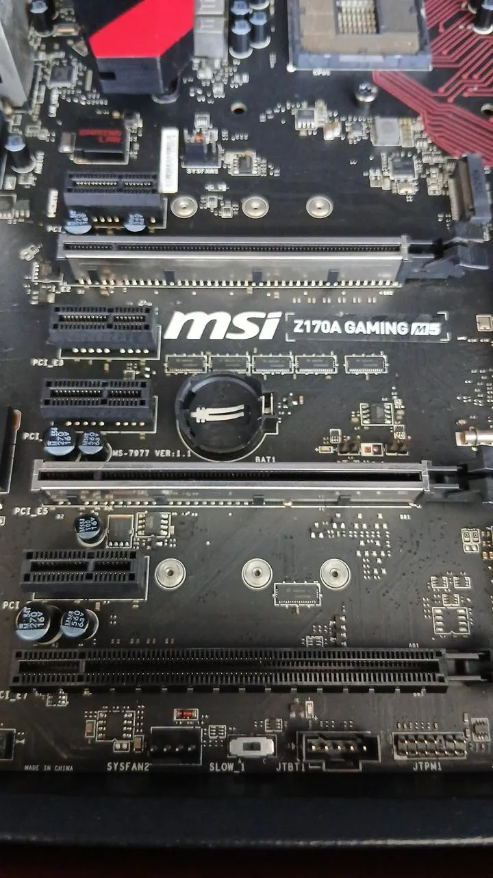 [À DÉCHETER] Carte mère MSI : Z170A GAMING M5