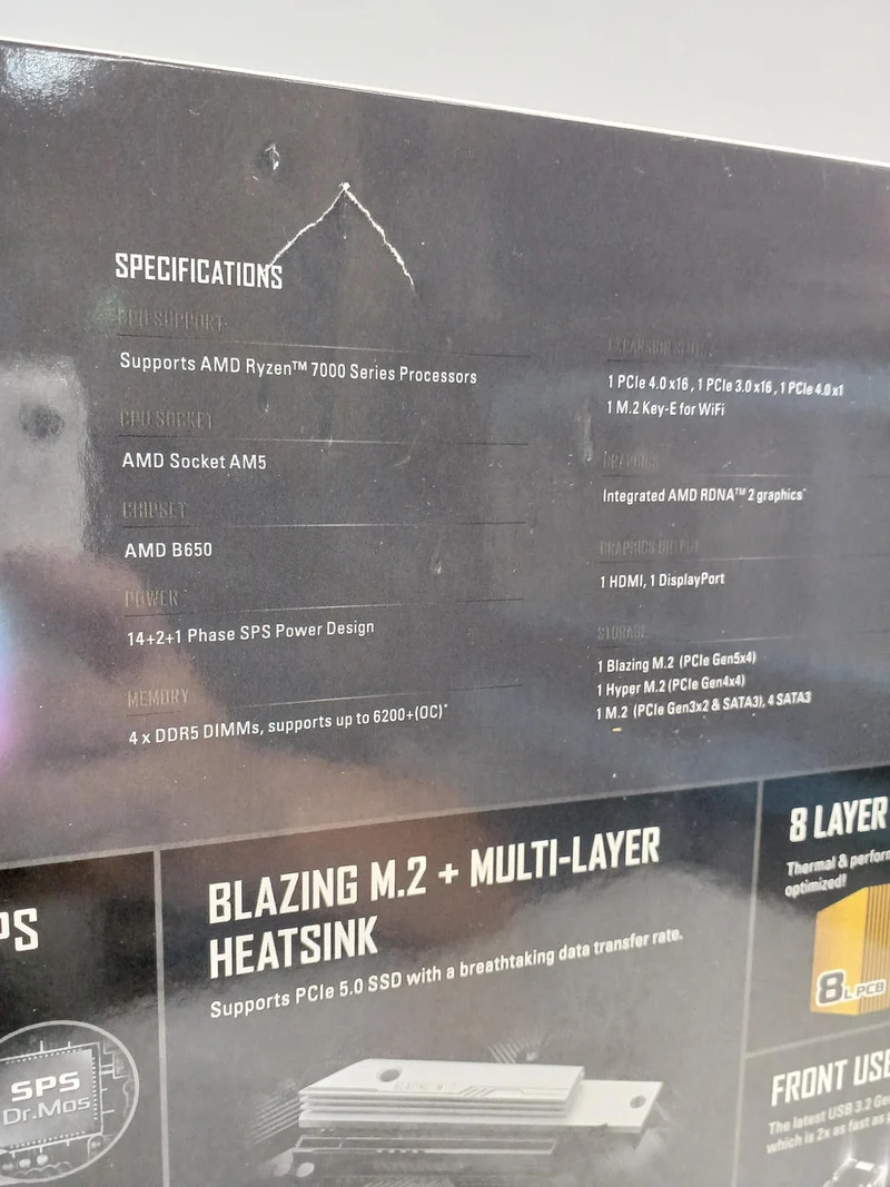 Carte mère ASROCK B650 PRO RS