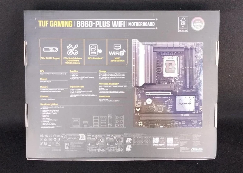 ASUS Motherboard B860-PLUS WIFI