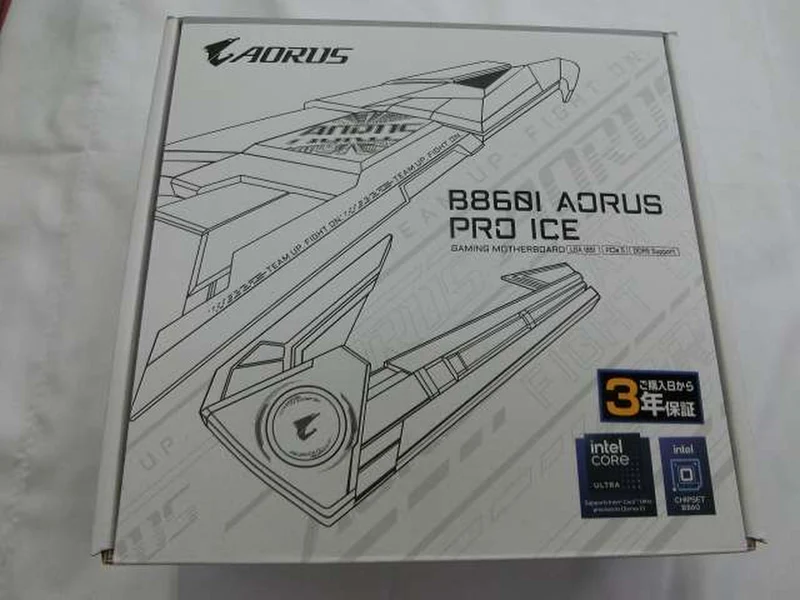 GIGABYTE LGA1851-Compatible Motherboard AORUS B860I AORUS PRO ICE