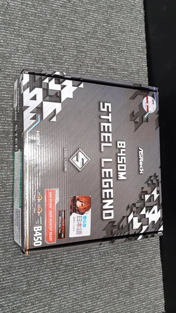Carte mère ASROCK B450M STEEL LEGEND compatible AMD