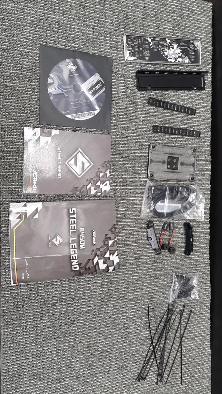 Carte mère ASROCK B450M STEEL LEGEND compatible AMD