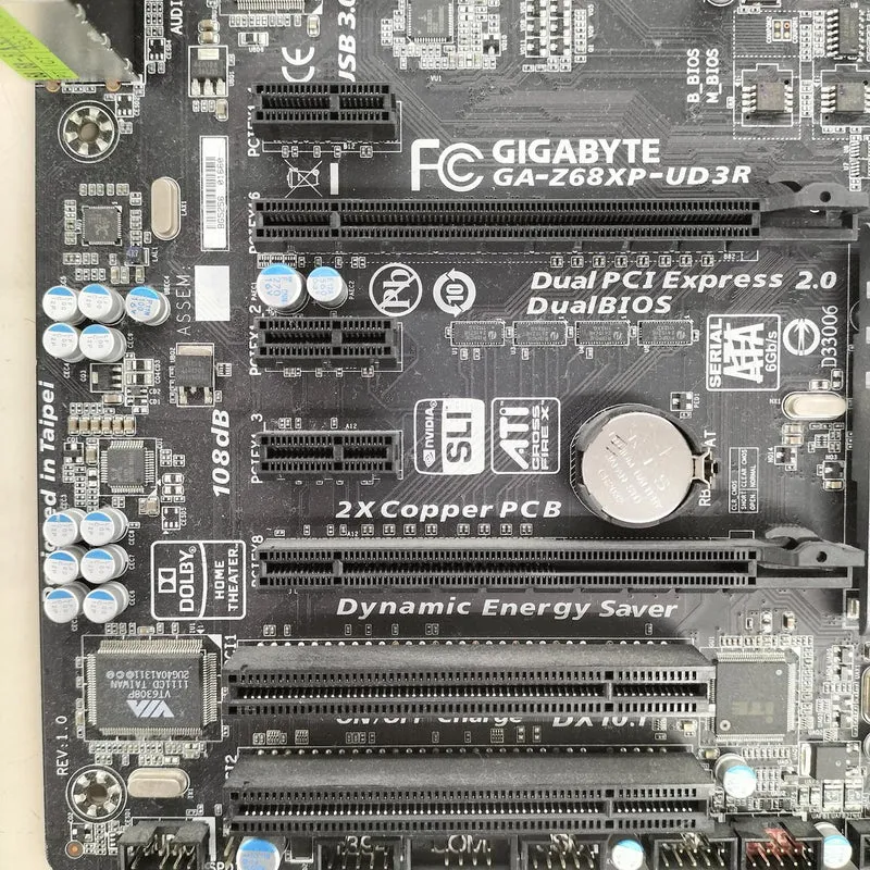 GIGABYTE INTEL-Compatible Motherboard GA-Z68XP-UD3R