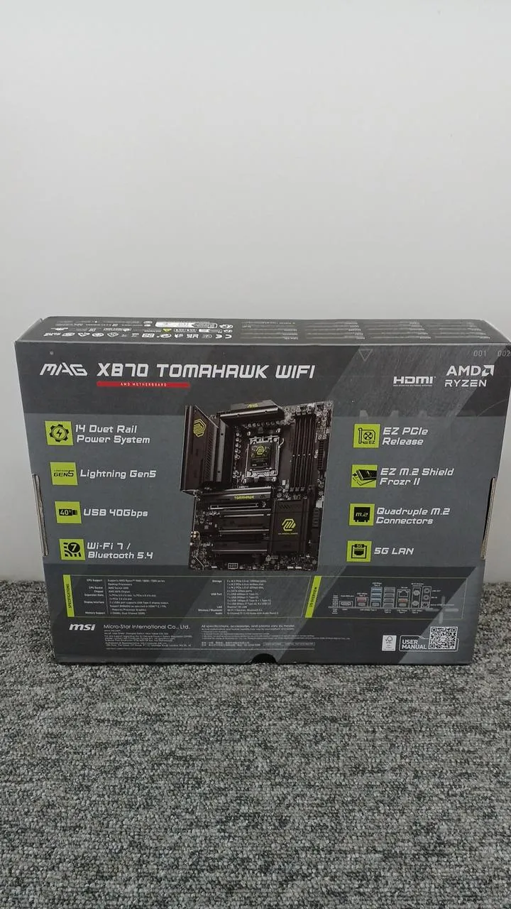 Carte mère MSI MAG X870 TOMAHAWK WIFI