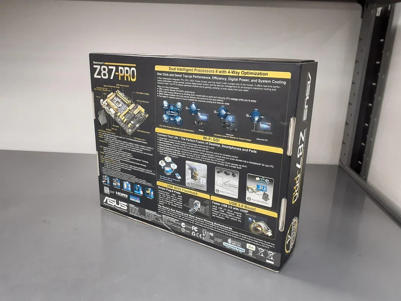ASUS Motherboard: Z87-PRO