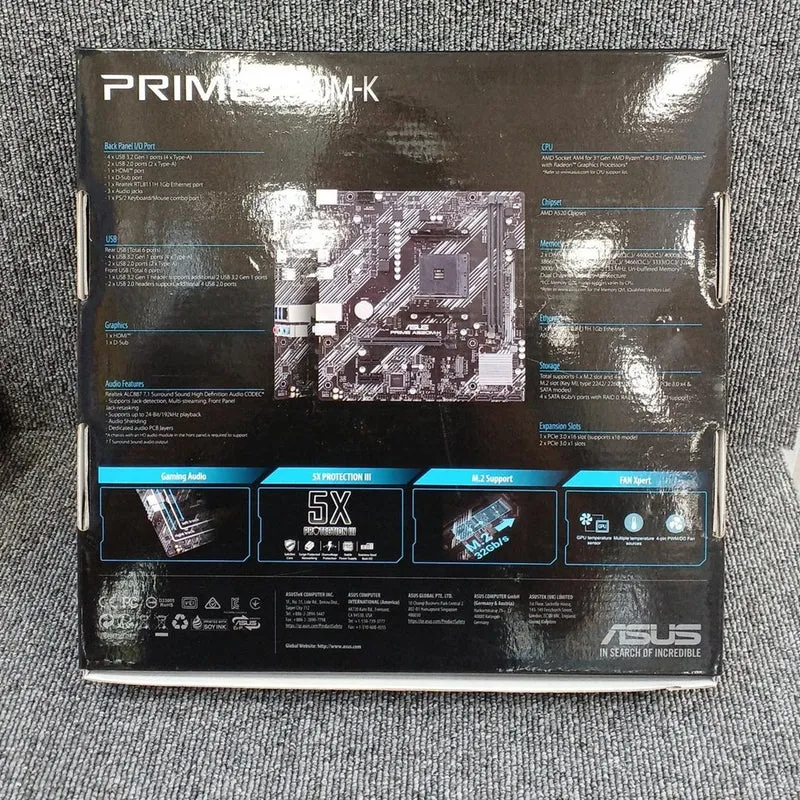 Carte mère ASUS A520M-K