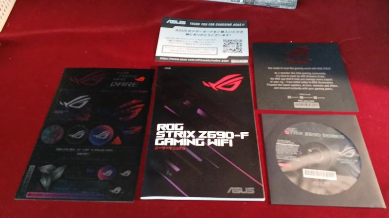 [JUNK] ASUS Motherboard ROG STRIX Z690-F GAMING WIFI