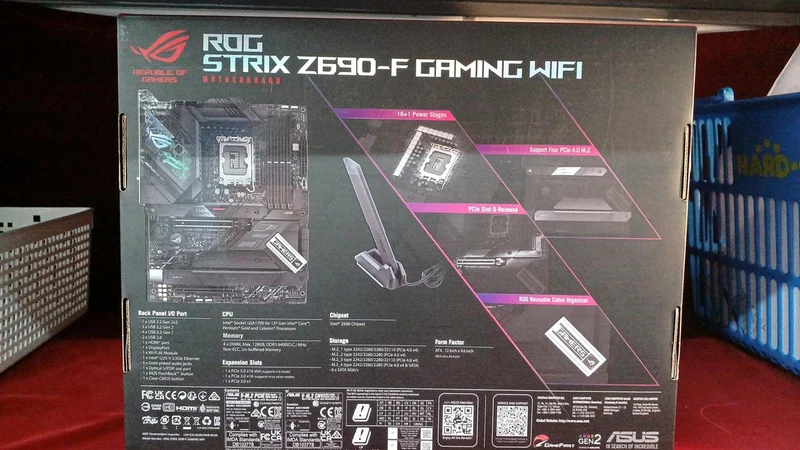 [JUNK] ASUS Motherboard ROG STRIX Z690-F GAMING WIFI