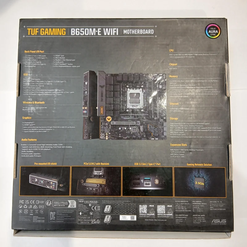 Carte mère ASUS B650M-E WIFI