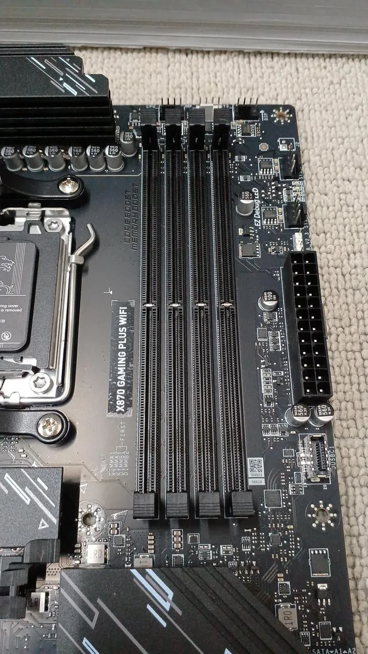 MSI Motherboard: X870 GAMING PLUS WIFI