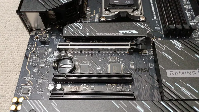MSI Motherboard: X870 GAMING PLUS WIFI