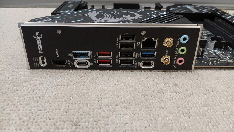 MSI Motherboard: X870 GAMING PLUS WIFI