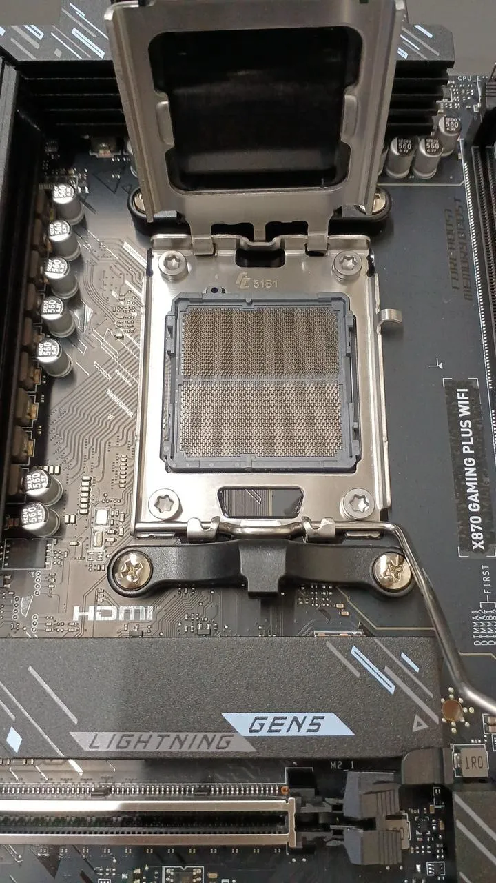 MSI Motherboard: X870 GAMING PLUS WIFI