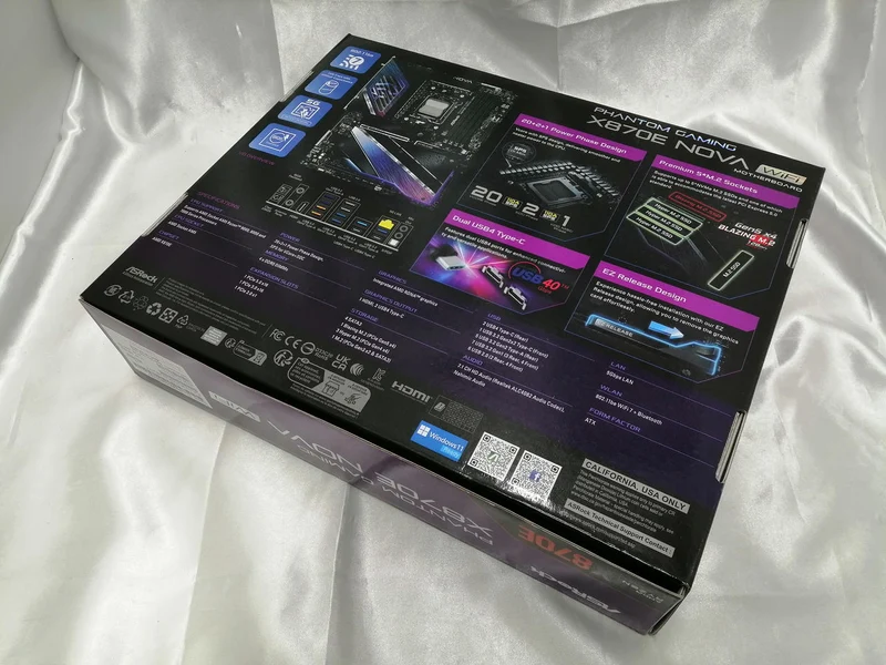 ASROCK Motherboard X870E NOVA WIFI
