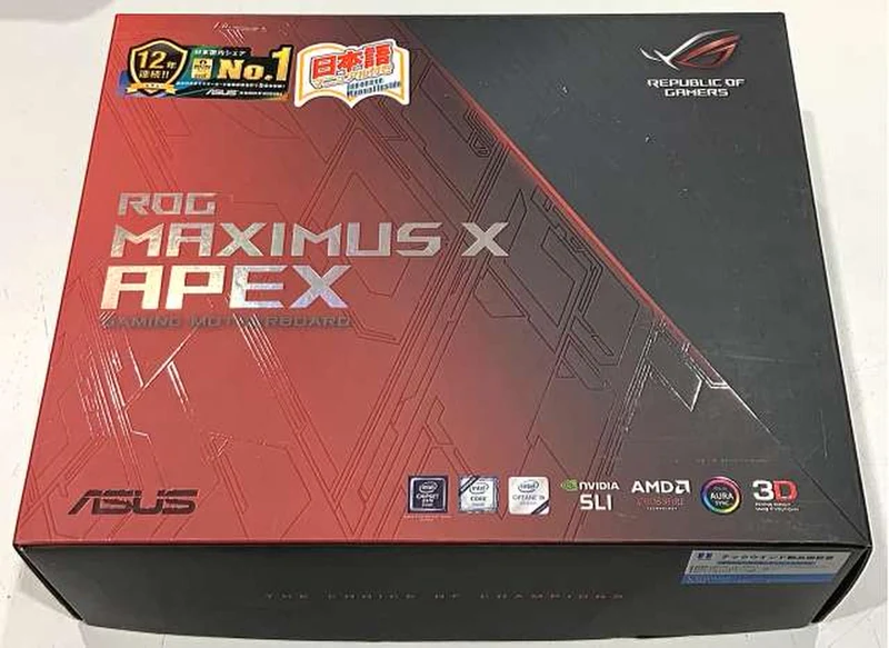Carte mère ASUS ROG MAXIMUS X APEX compatible Intel