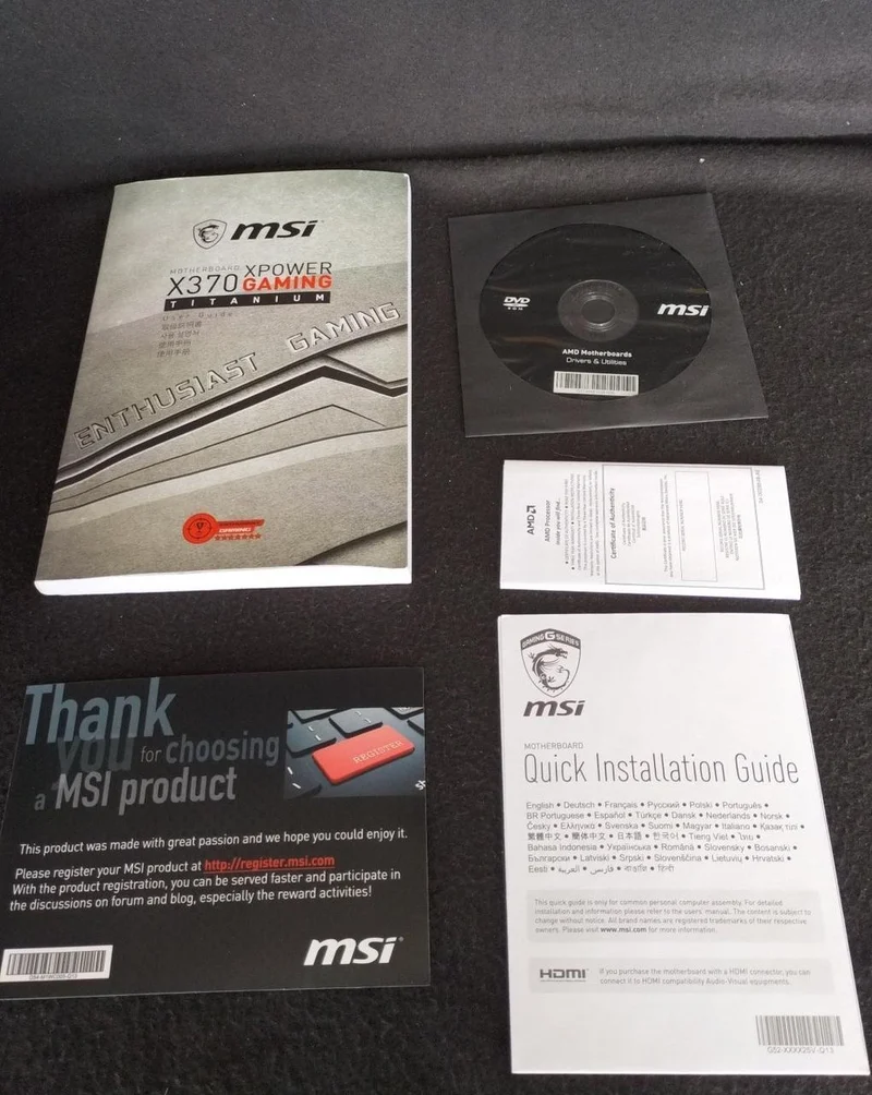 [JUNK] MSI Motherboard X370 XPOWER GAMING TITANIUM