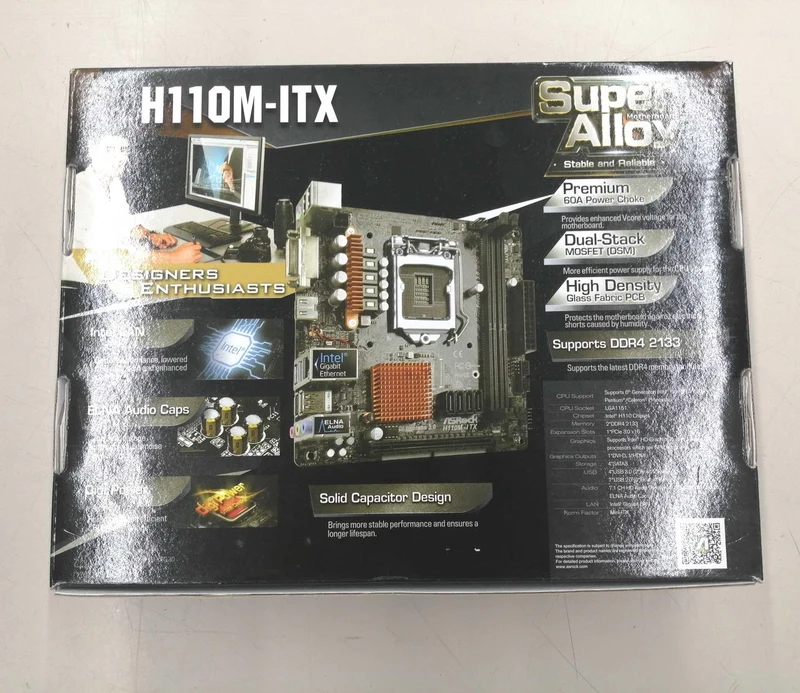 ASROCK H110M-ITX/Intel Pentium G4560 H110M-ITX