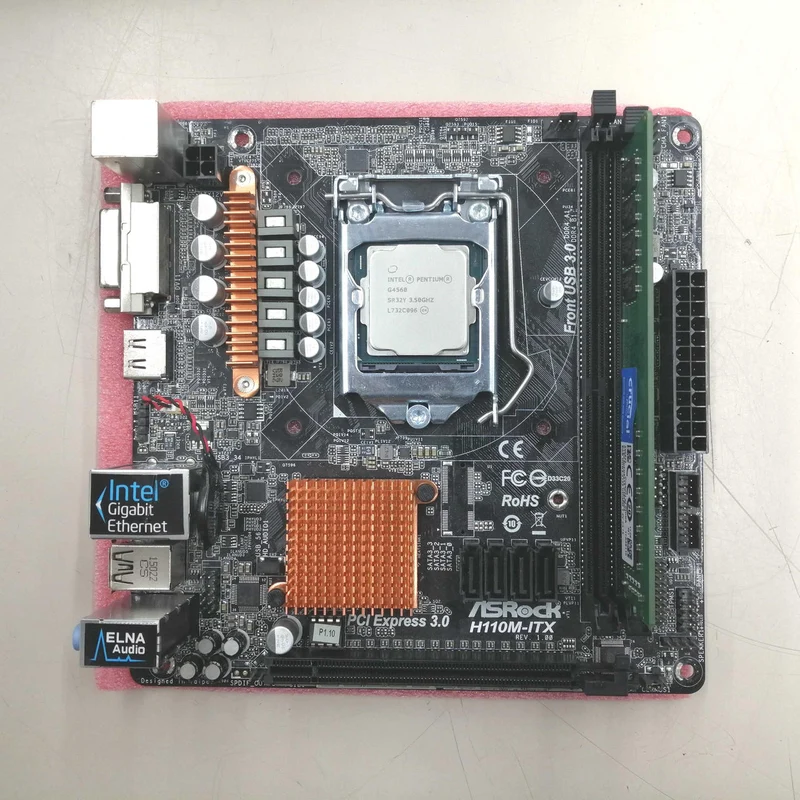 ASROCK H110M-ITX/Intel Pentium G4560 H110M-ITX