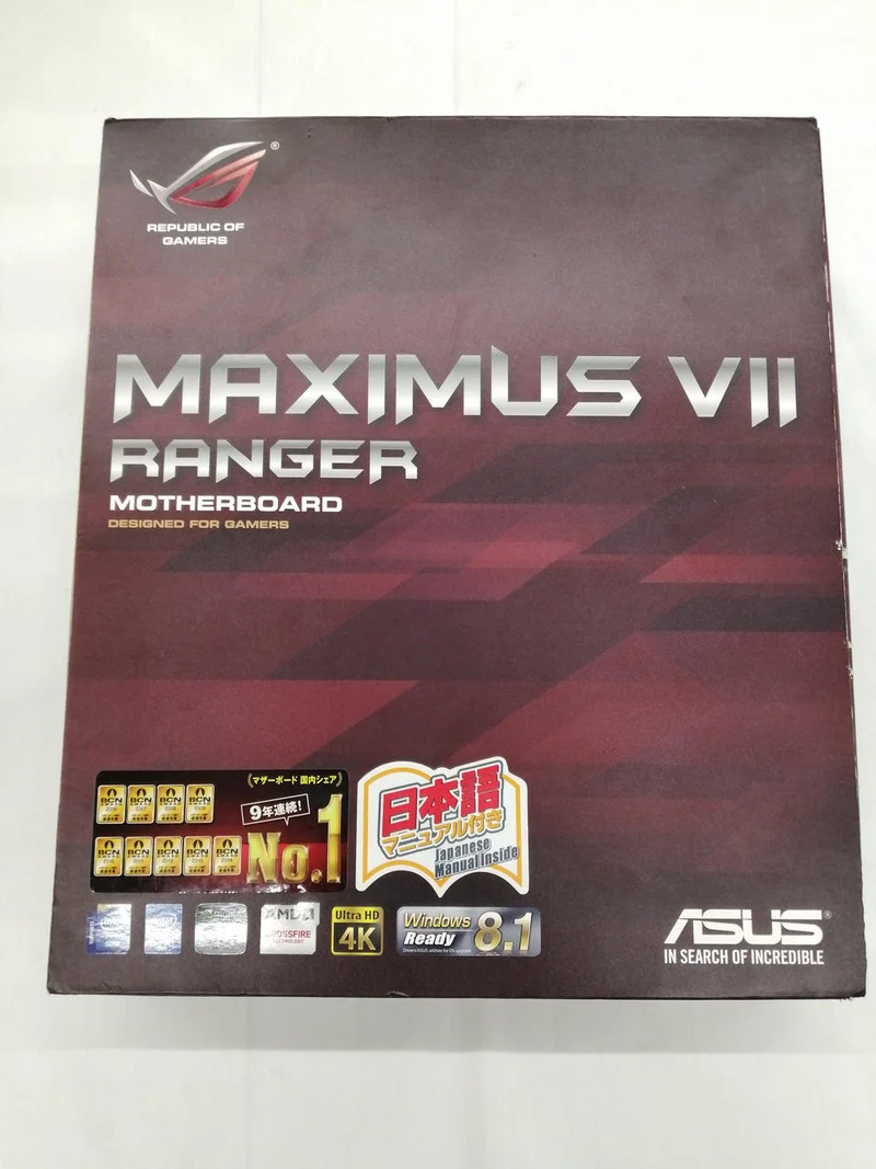 [À DÉCHETER] Carte mère ASUS MAXIMUS VIII RANGER