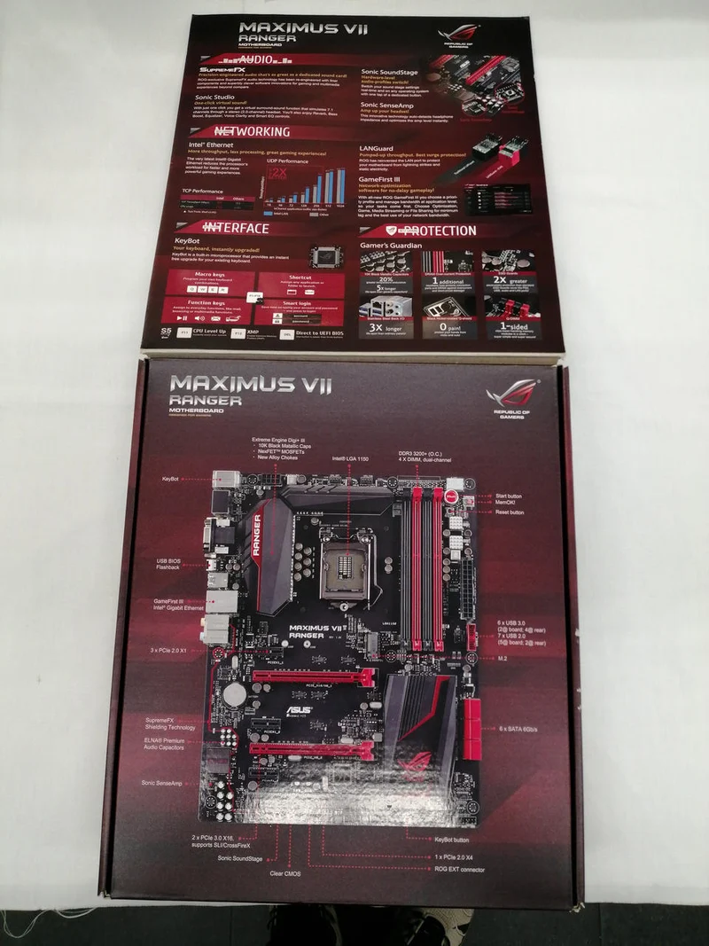 [À DÉCHETER] Carte mère ASUS MAXIMUS VIII RANGER