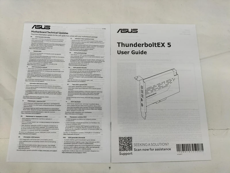 Carte d'interface ASUS : THUNDERBOLT EX5