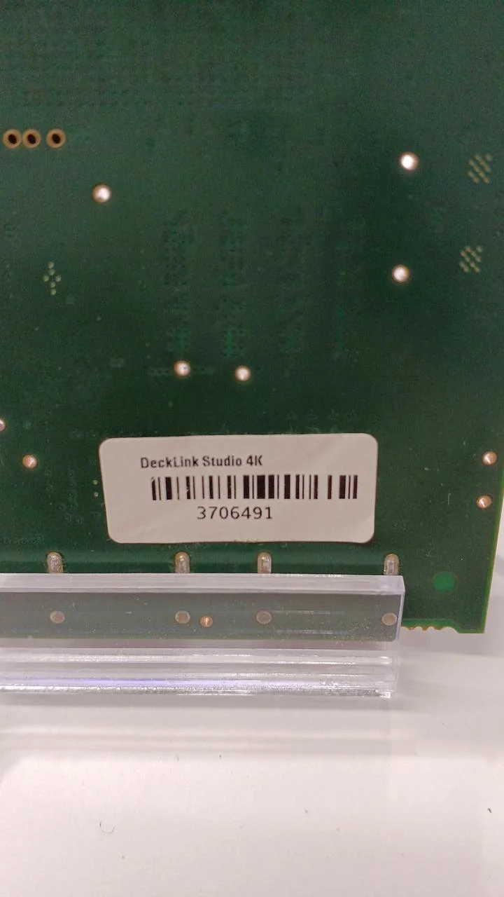 [À DÉCHETER] Carte d'acquisition BLACKMAGICDESIGN DECKLINK STUDIO 4K