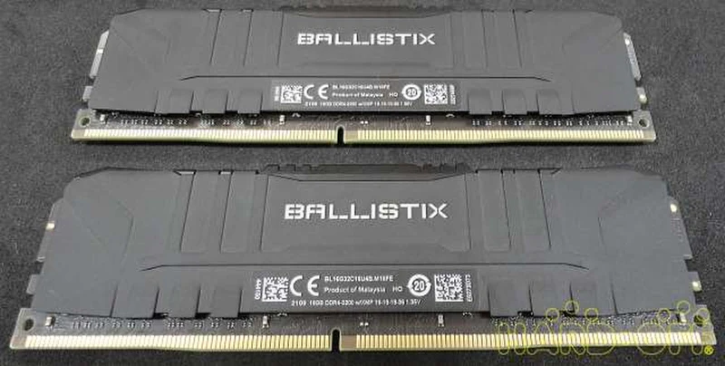 Capture vidéo BALLISTIX BLM2K16G44C19U4B