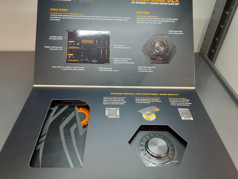 Carte son ASUS : STRIX RAID DLX