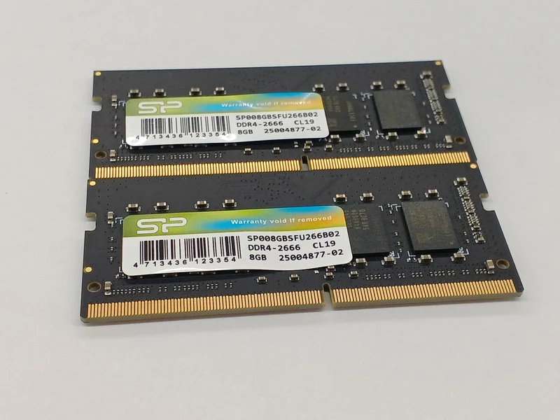 SILICON POWER Notebook Memory DDR4/8GB 2-Pack PC4-21300 (DDR4-2666)