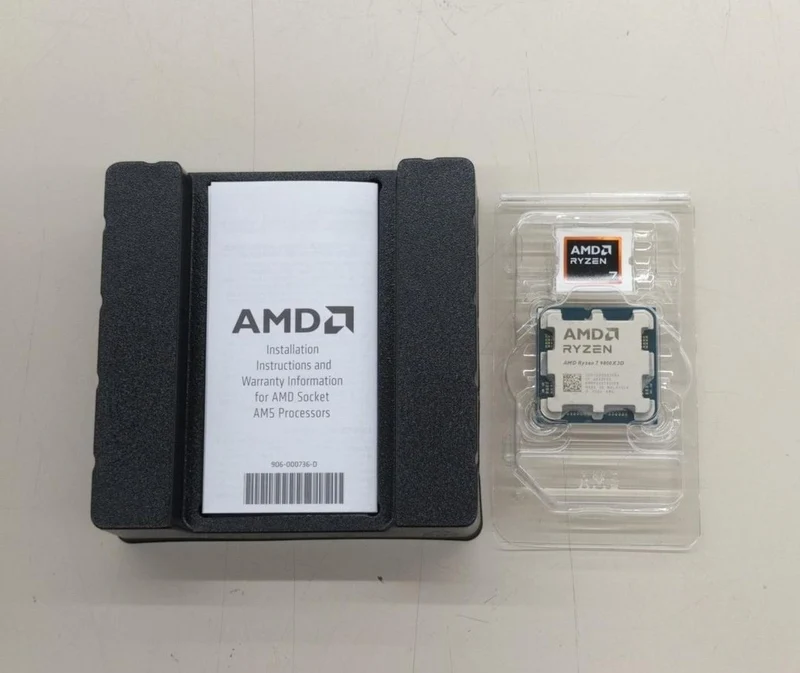 Processeur AMD Ryzen 7 9800X3D