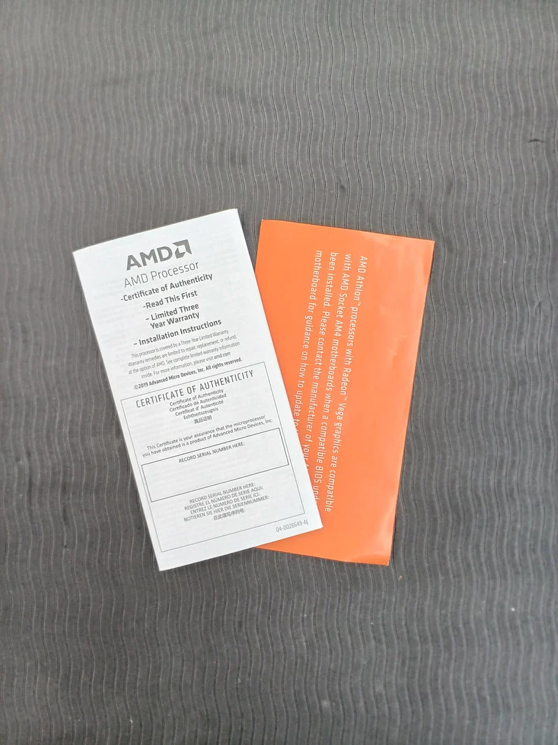 AMD AMD ATHLON ATHLON 200GE