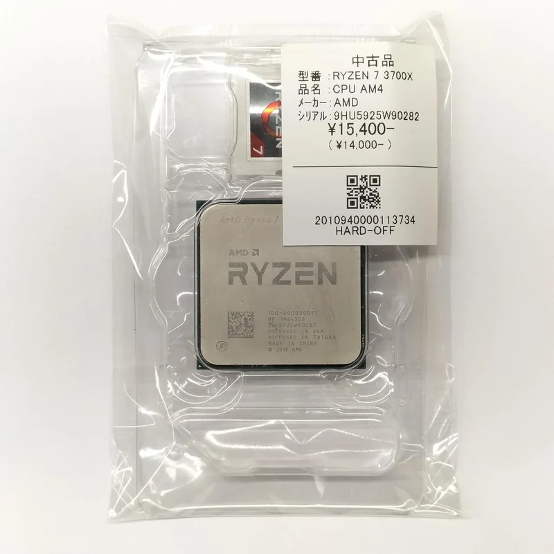 AMD RYZEN 7 3700X RYZEN 7 3700X